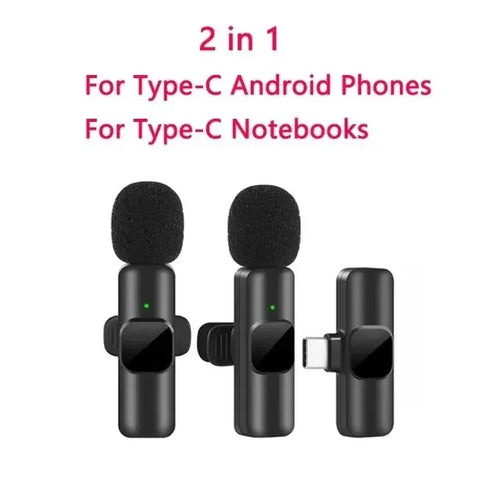 Portable Wireless Lavalier Mic — Self-Tape Ready