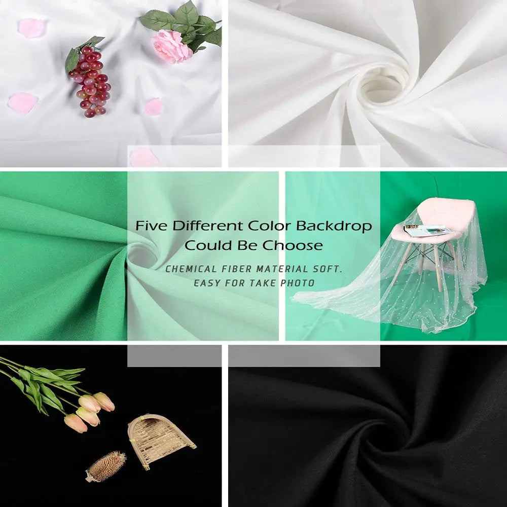 Portable Backdrop Cloth — Neutral Background for Self-Tapes