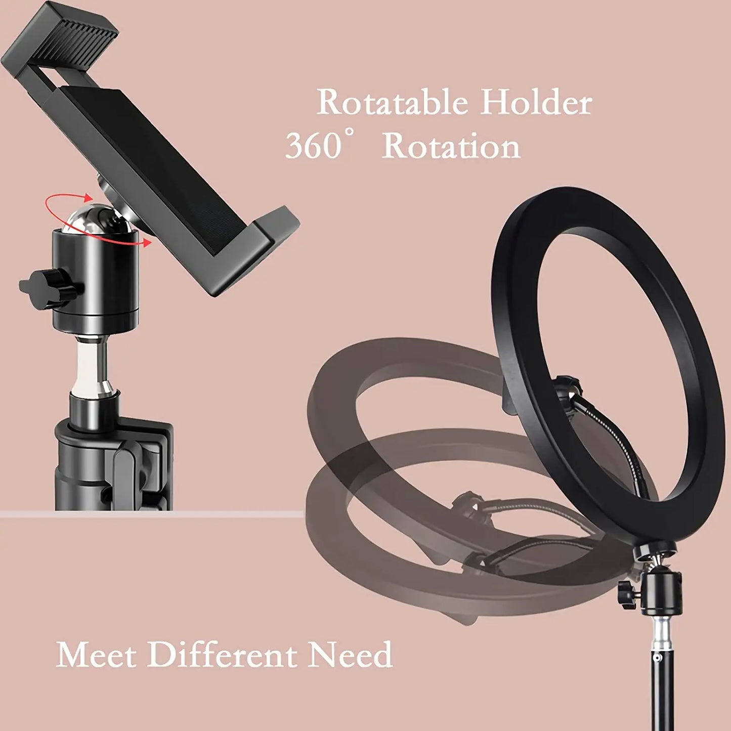 LED Selfie Ring Light — Studio Lighting for Self-Tapes