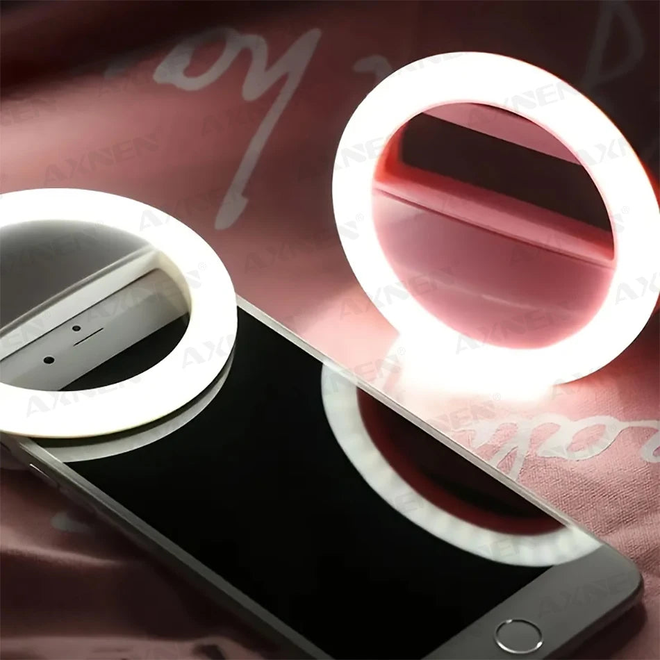 Mini LED Ring Light — Actor Self-Tape & Content Tool