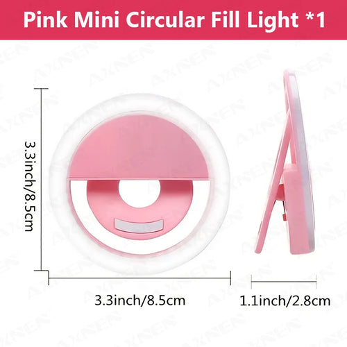 Mini LED Ring Light — Actor Self-Tape & Content Tool