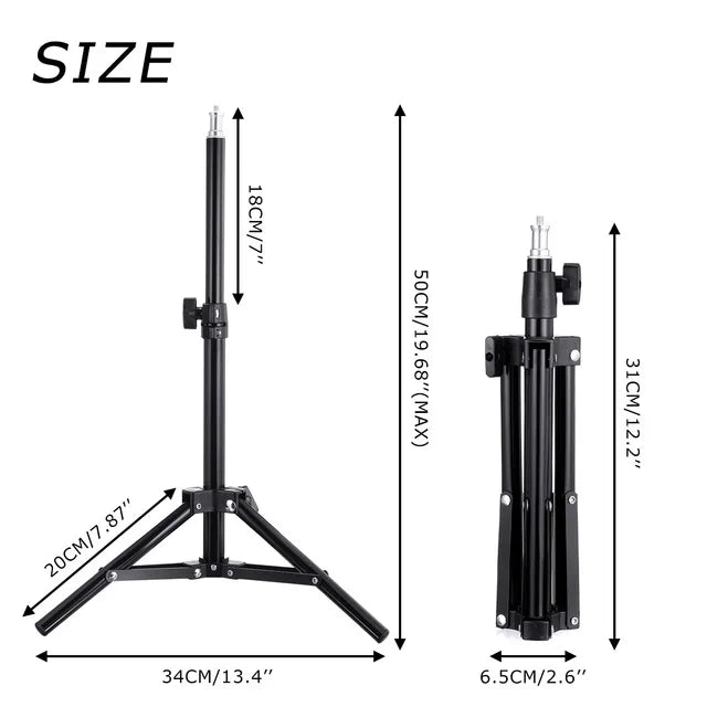 LED Selfie Ring Light — Studio Lighting for Self-Tapes