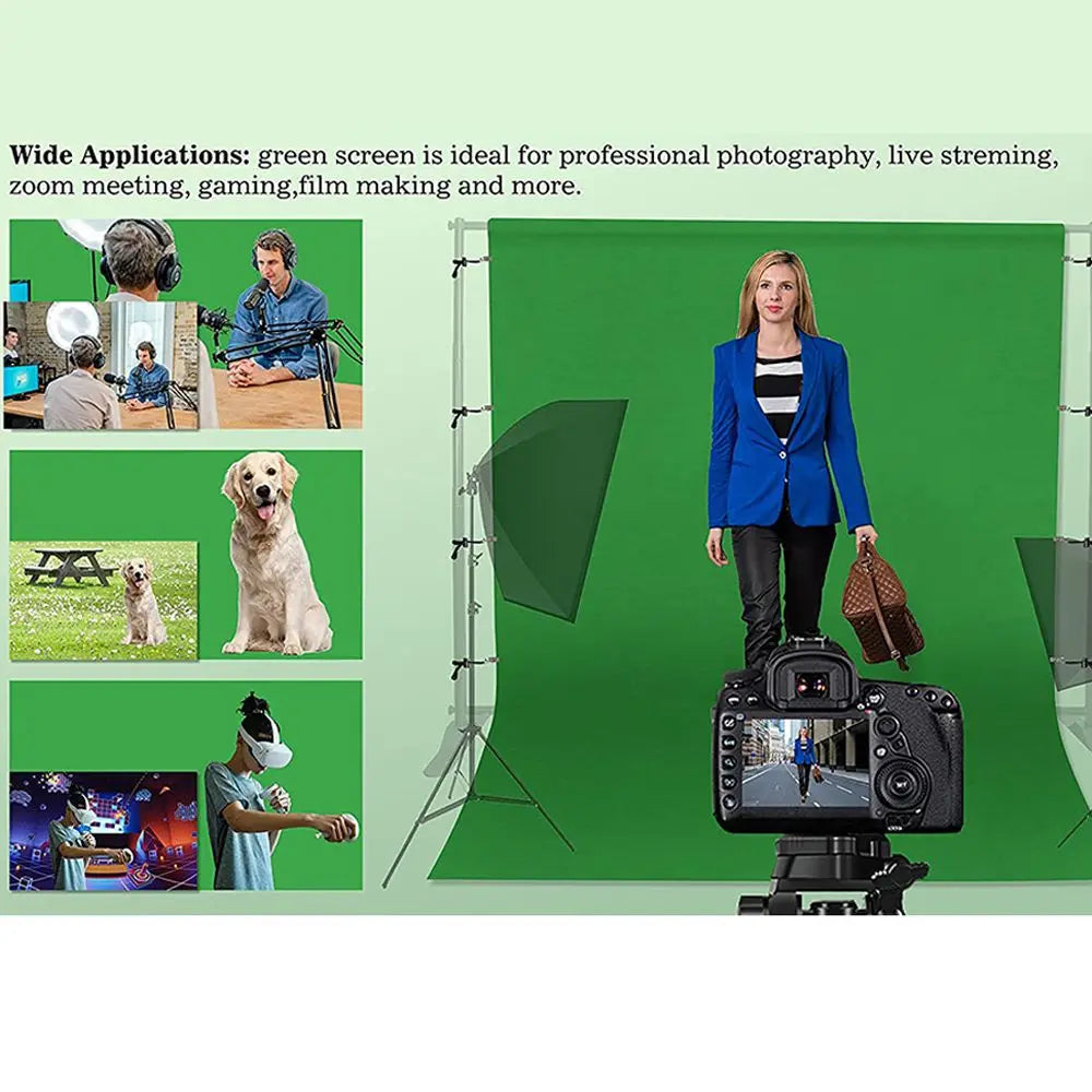 Portable Backdrop Cloth — Neutral Background for Self-Tapes