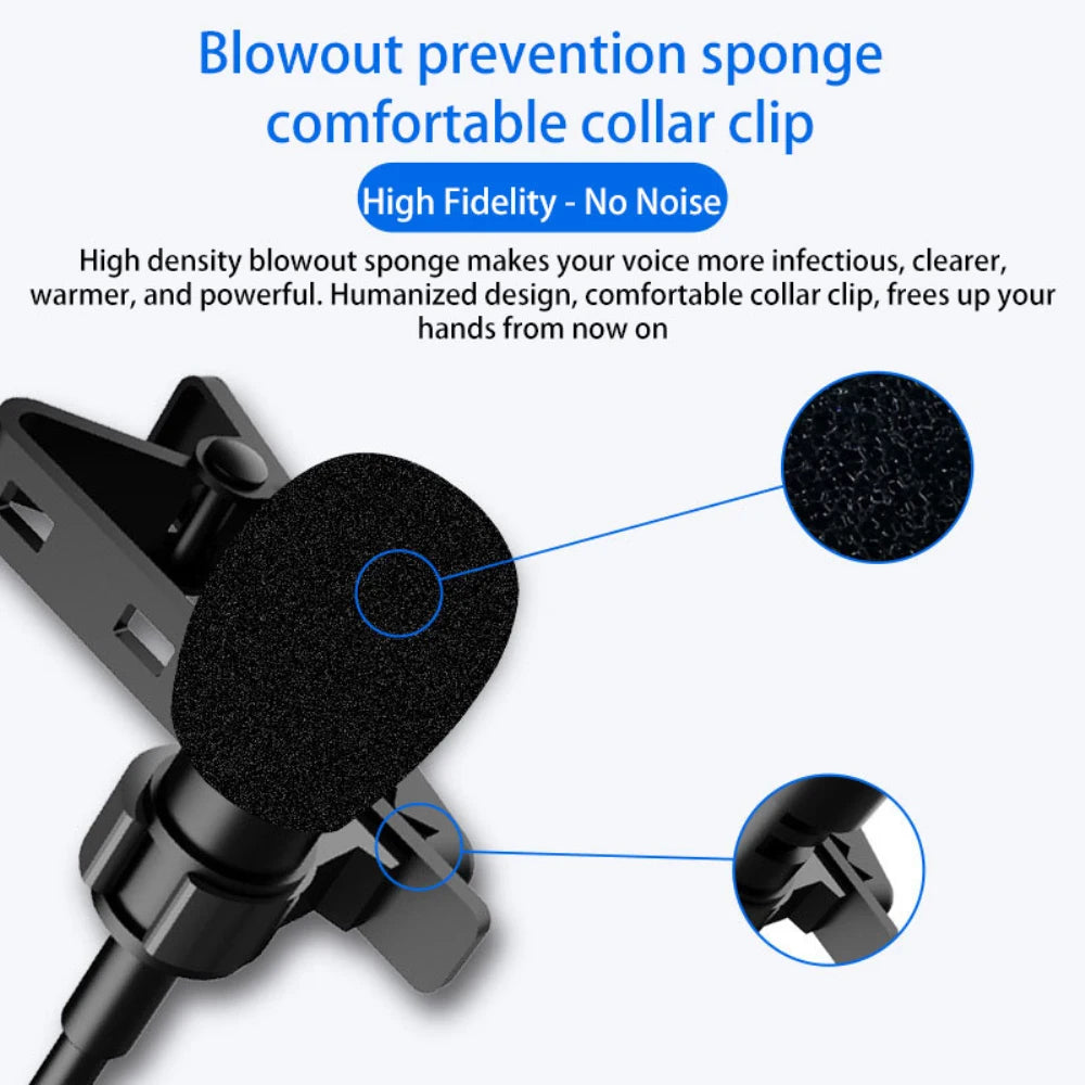 Wired Lavalier Mic (Type-C) — Budget-Friendly Self-Tape Tool