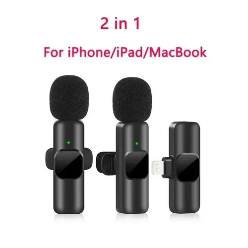 Portable Wireless Lavalier Mic — Self-Tape Ready