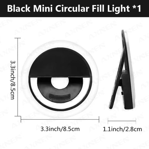 Mini LED Ring Light — Actor Self-Tape & Content Tool