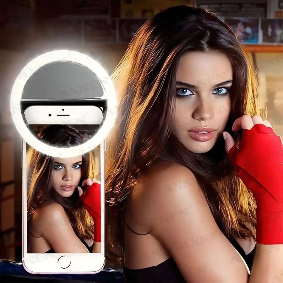 Mini LED Ring Light — Actor Self-Tape & Content Tool