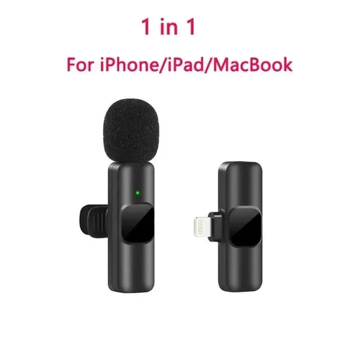 Portable Wireless Lavalier Mic — Self-Tape Ready