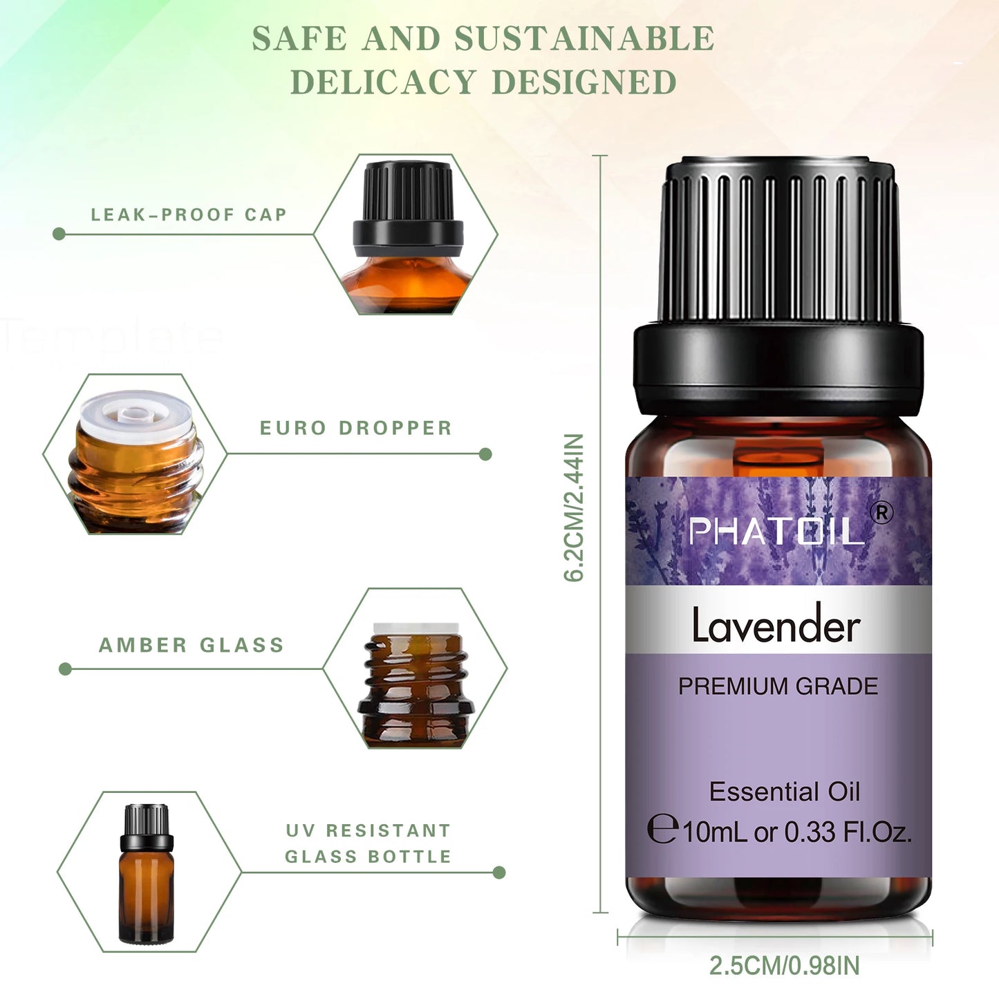 Lavender Essential Oil (10ml) — Calm for Reset & Focus