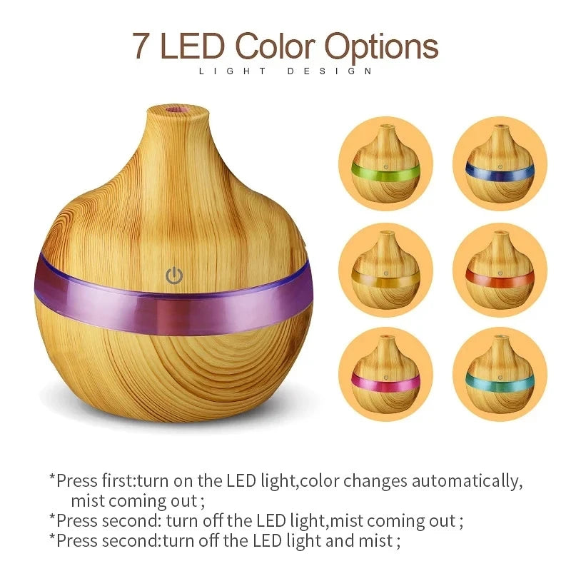 Aroma Therapy Air Diffuser — Calm on the Go