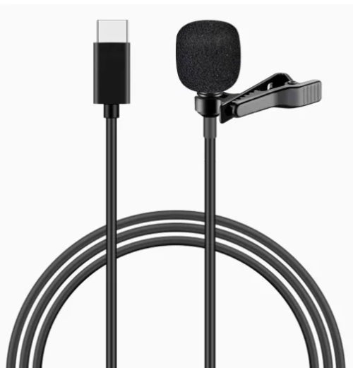 Wired Lavalier Mic (Type-C) — Budget-Friendly Self-Tape Tool