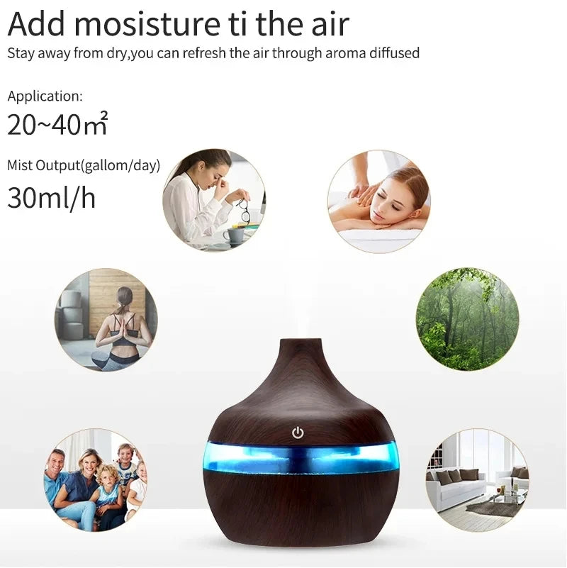 Aroma Therapy Air Diffuser — Calm on the Go