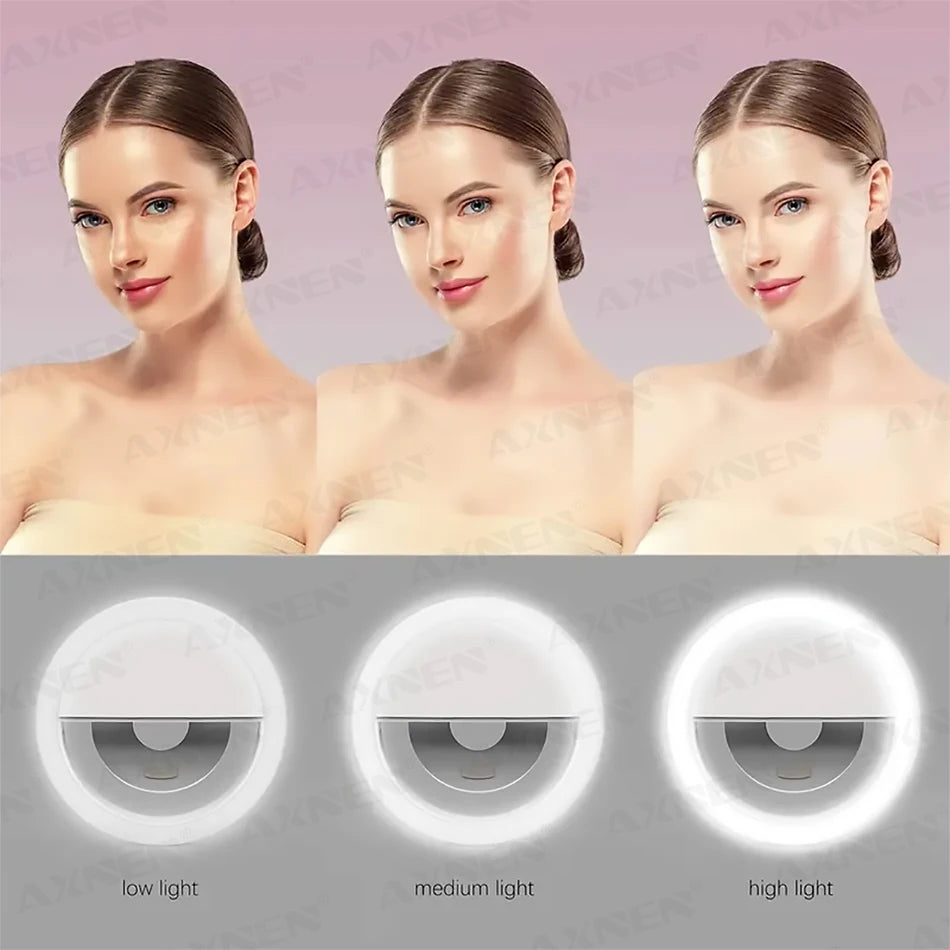 Mini LED Ring Light — Actor Self-Tape & Content Tool