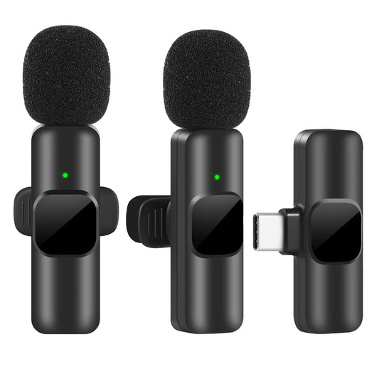 Portable Wireless Lavalier Mic — Self-Tape Ready